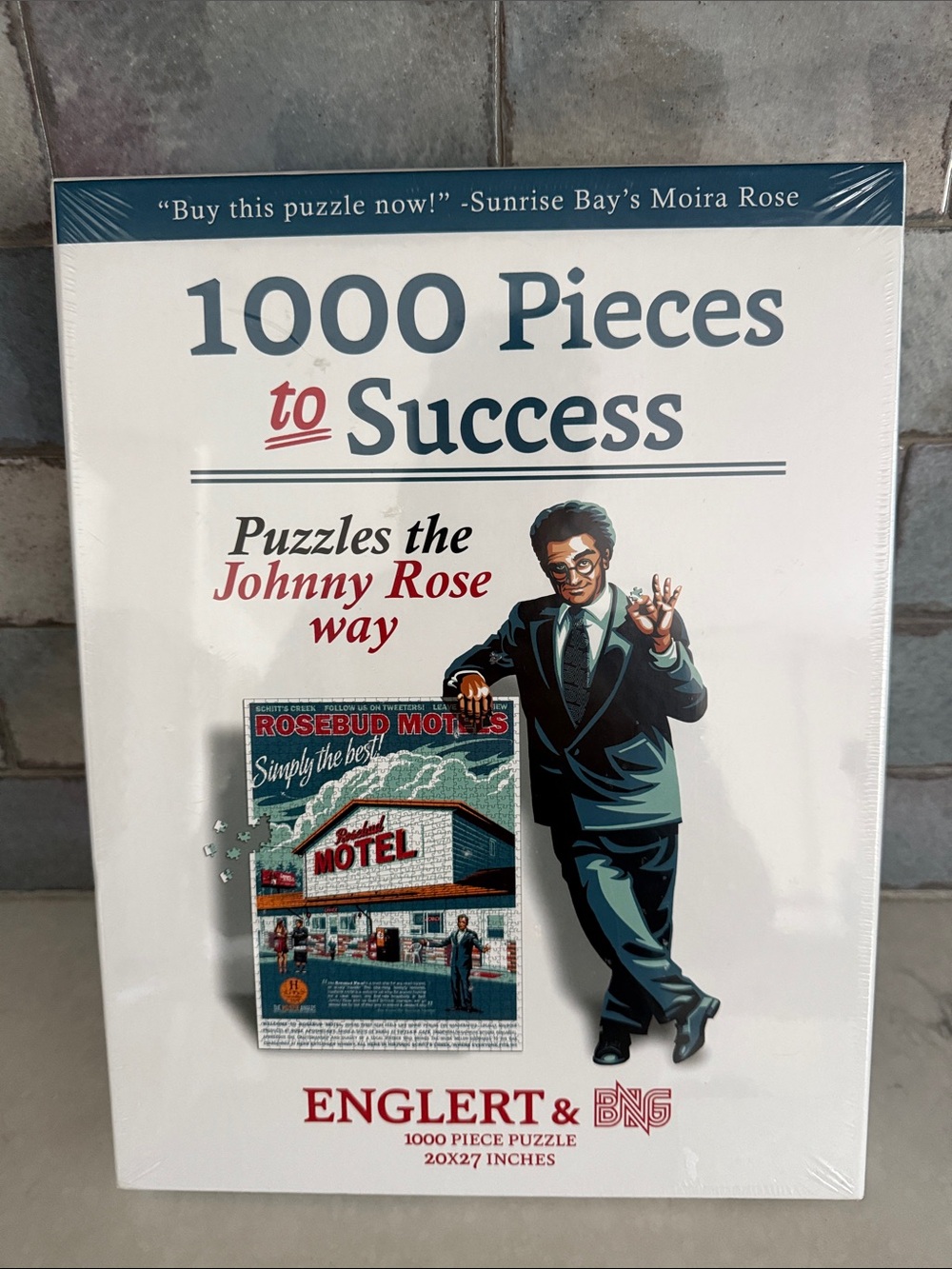 From the Show Schitt’s Creek Puzzle- 1000 Pieces to Success NEW /SEALED